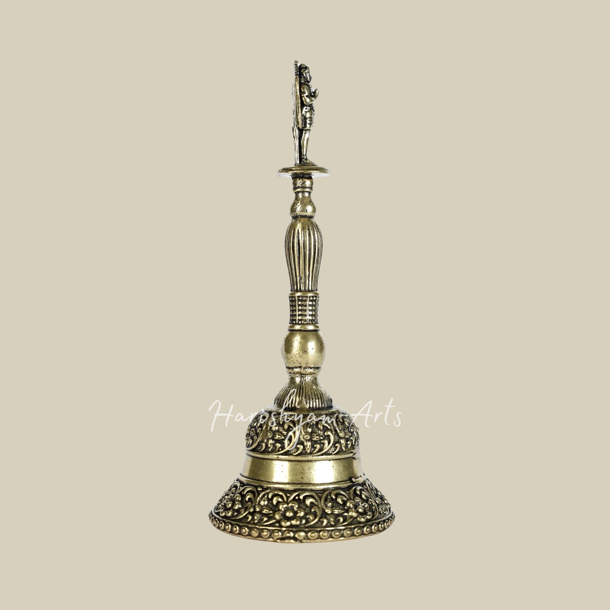 4" Small Superfine Garuda Bell in Brass2