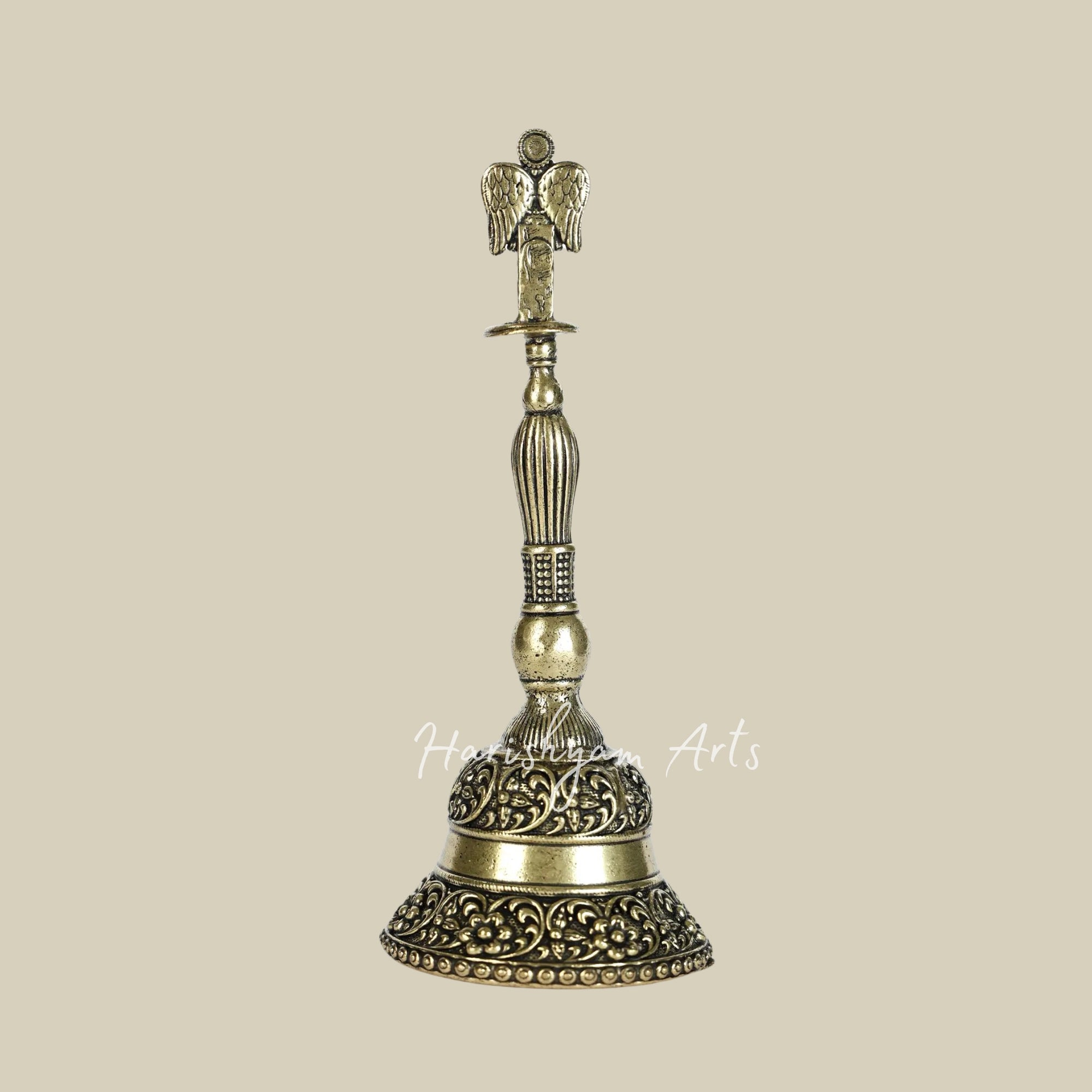 5" Brass Superfine Garuda Bell