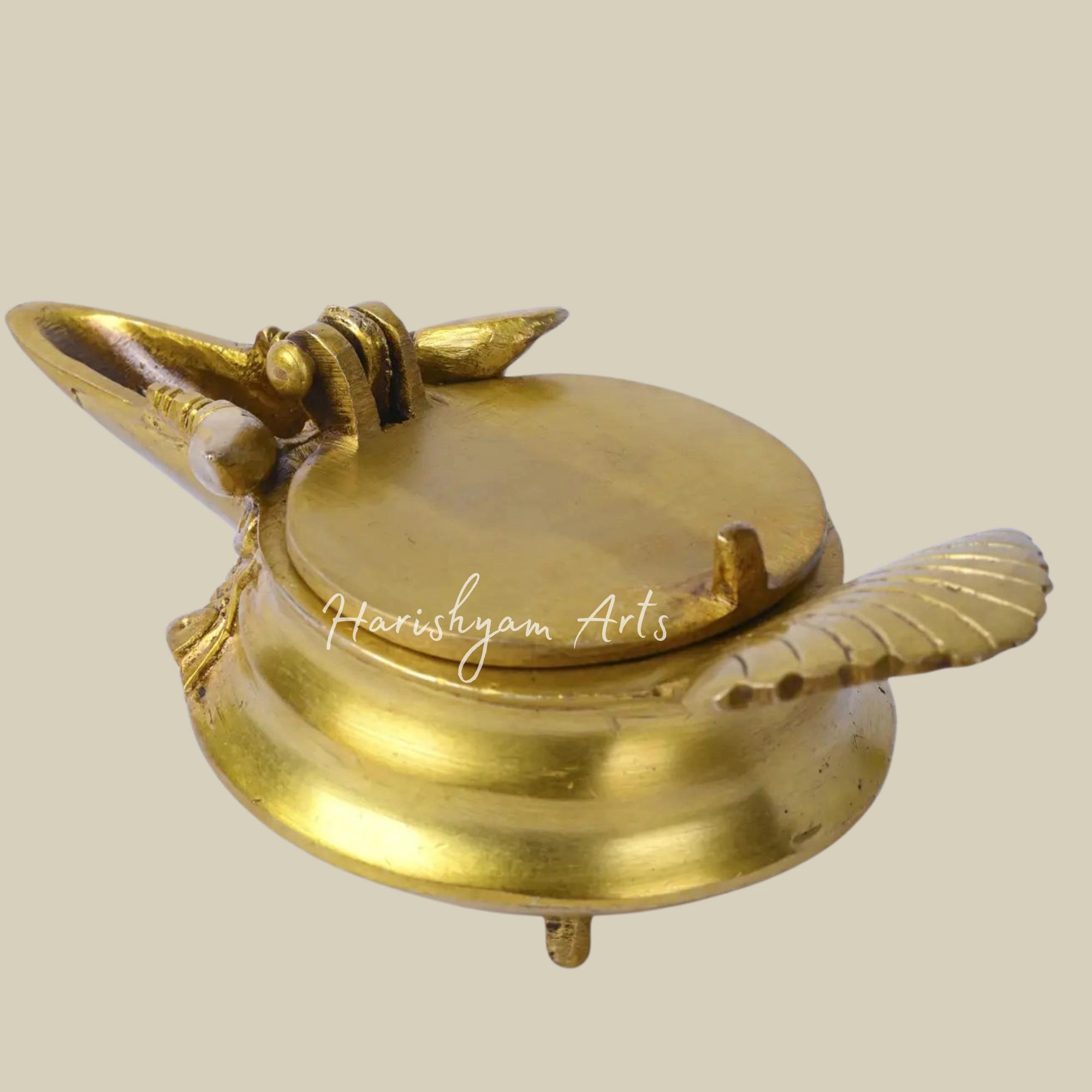 5" Brass Chirag Diya/Oil Lamp