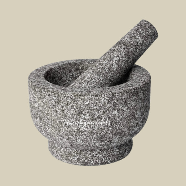 6-Inch Granite Mortar & Pestle Set