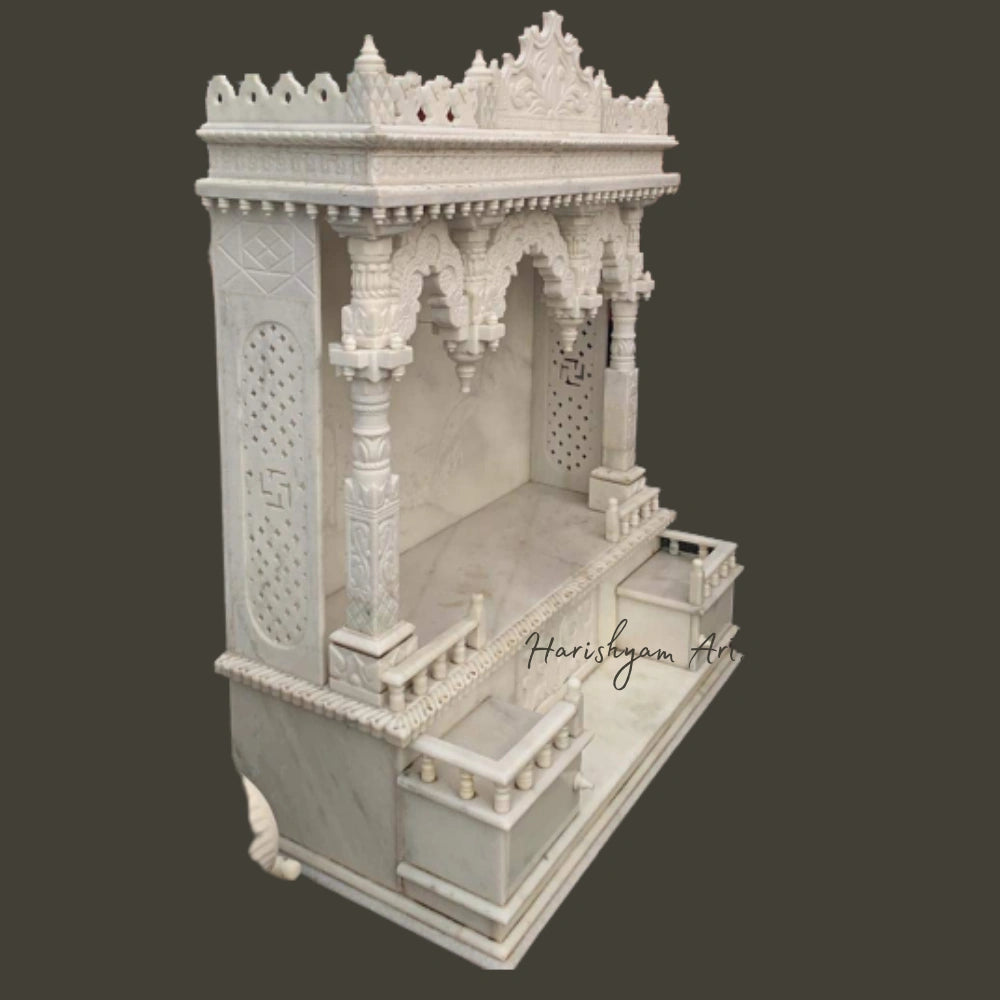 60" White Marble Temple for Home1