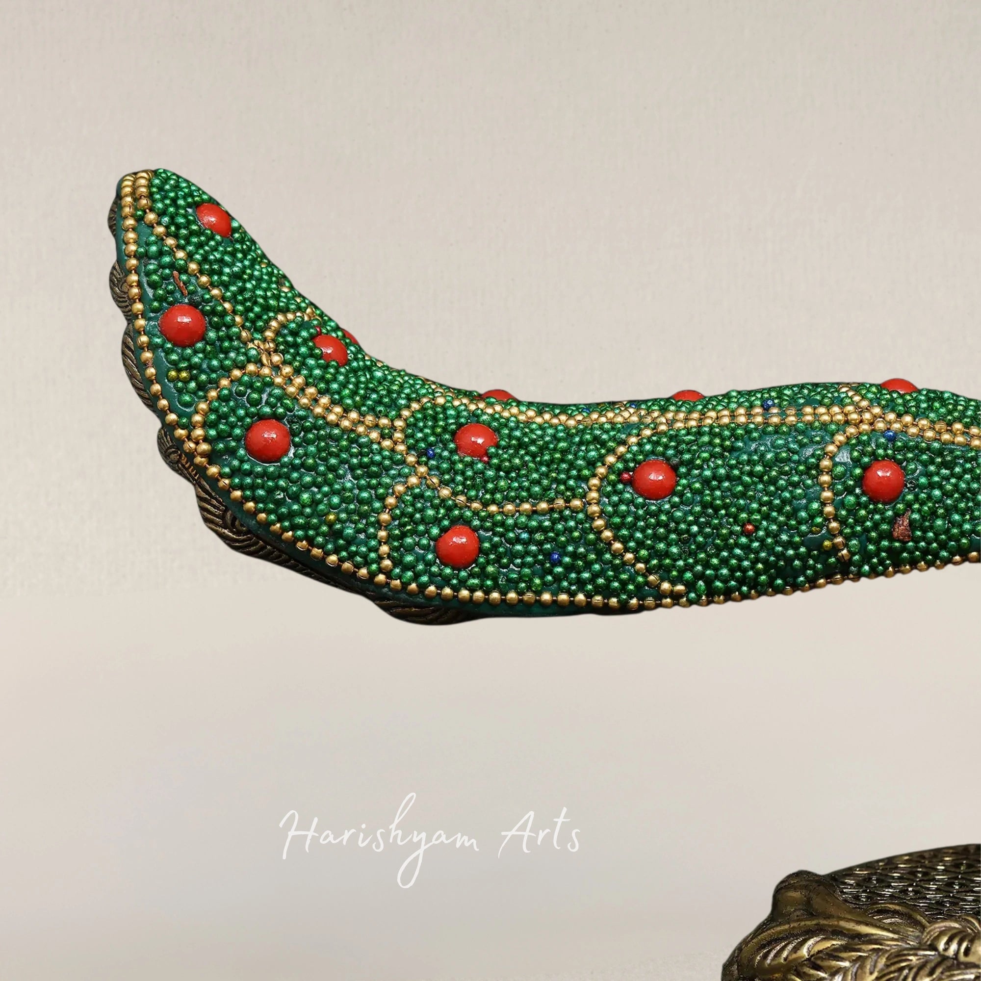 7" Exquisite Twin Peacock Statues for Elegant Home Decoration