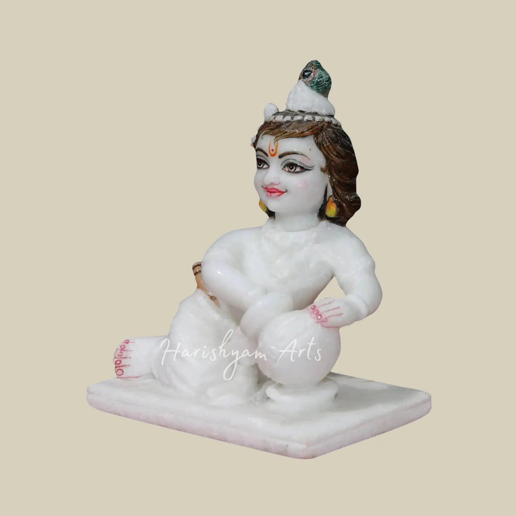 7 inches Cute Laddu Gopal Murti 1