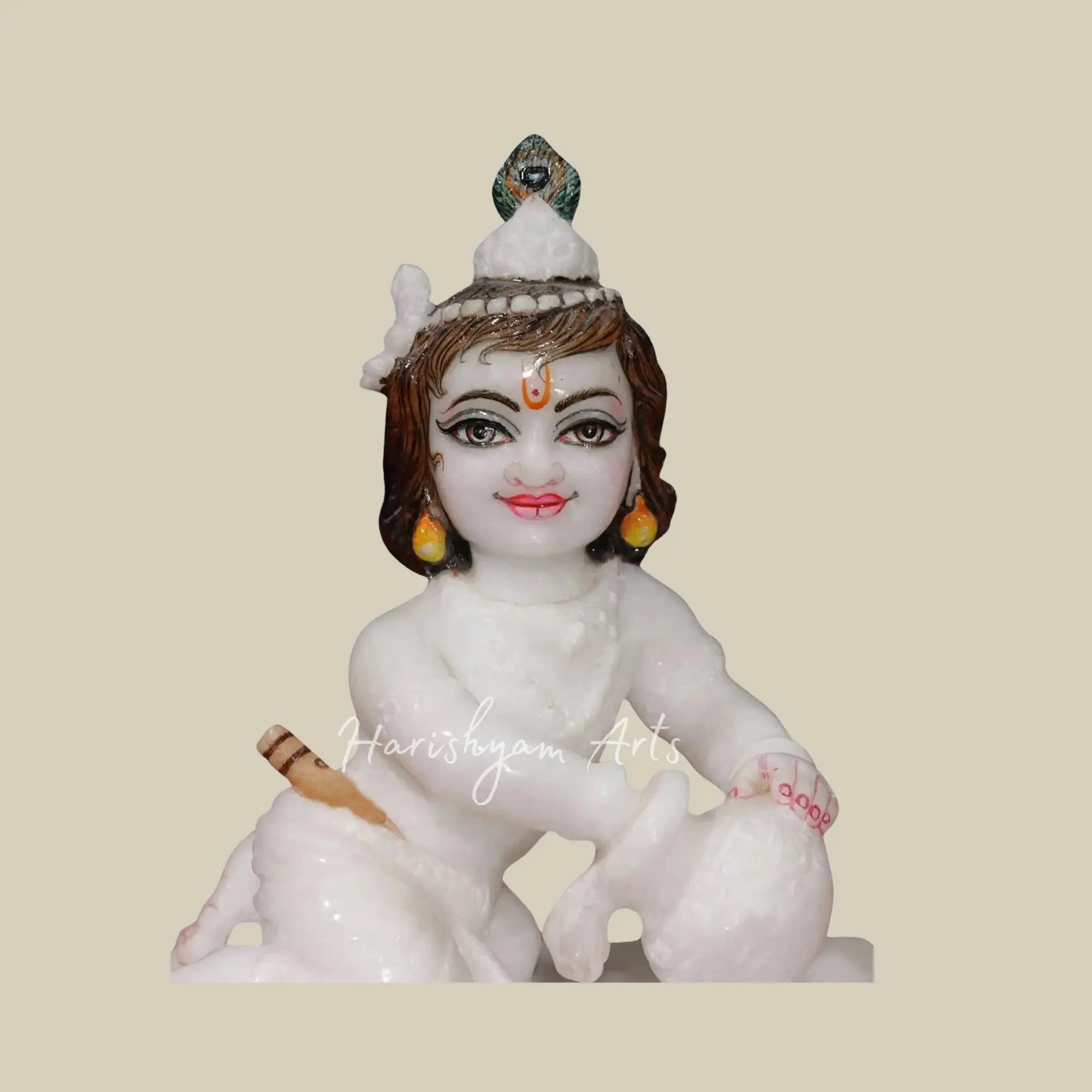 7 inches Cute Laddu Gopal Murti 2