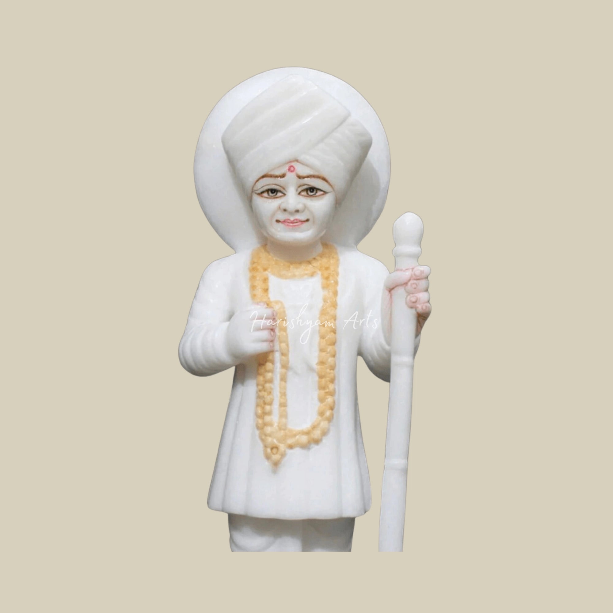 9 inches Small Jalaram Bapa Statue for Temple