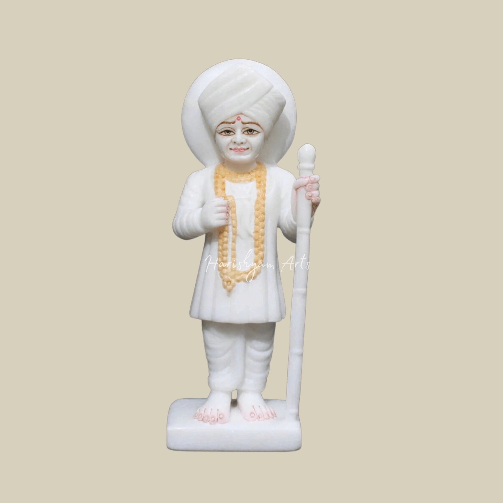 9 inches Small Jalaram Bapa Statue for Temple1