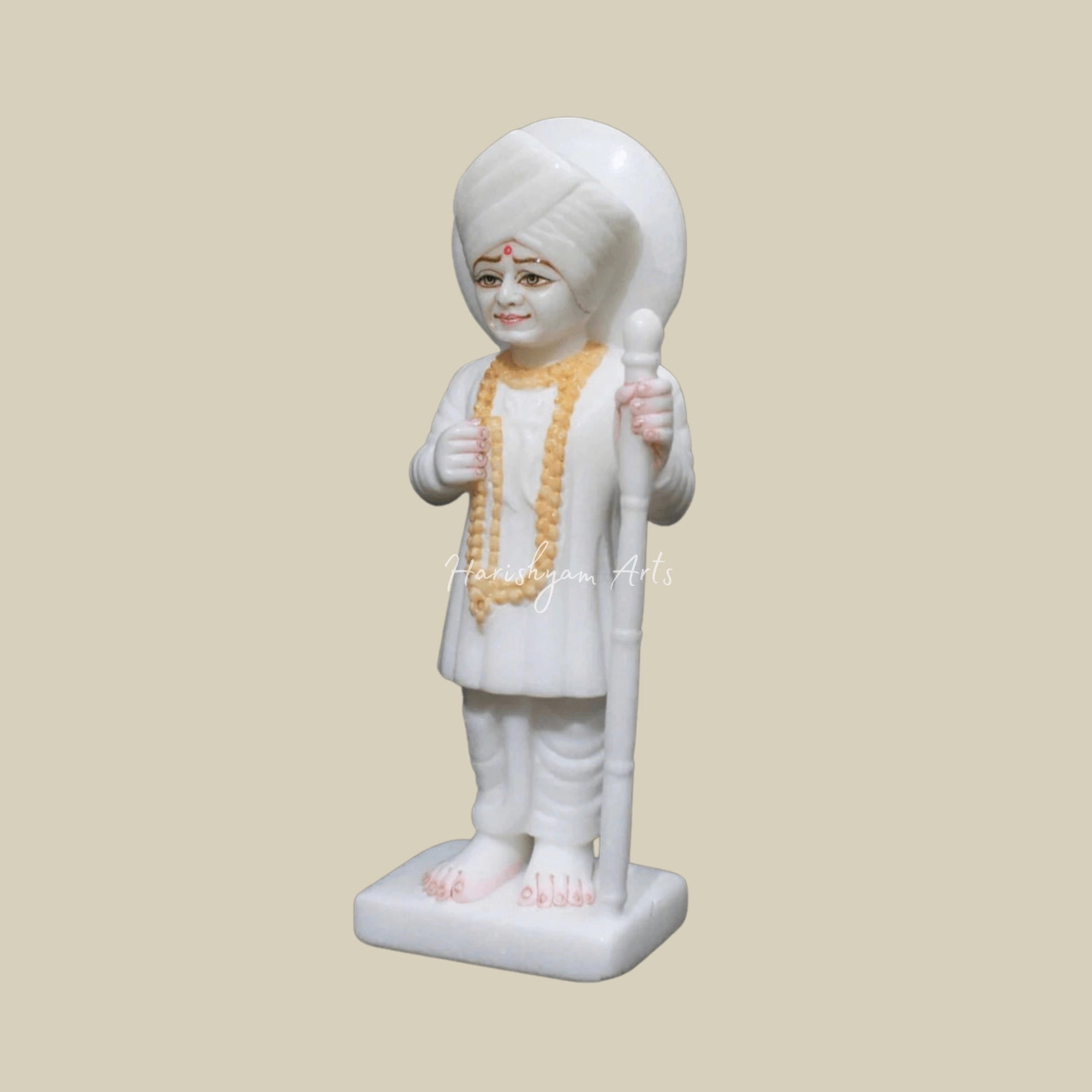 9 inches Small Jalaram Bapa Statue for Temple2