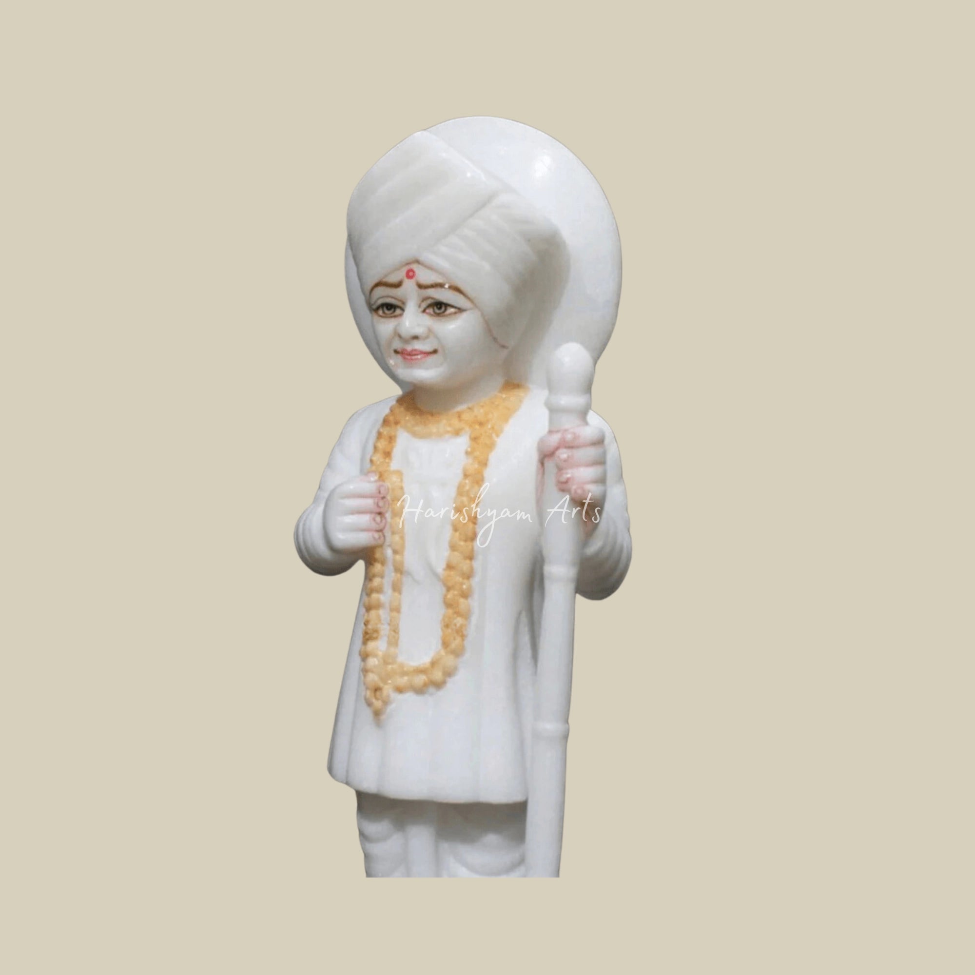 9 inches Small Jalaram Bapa Statue for Temple3