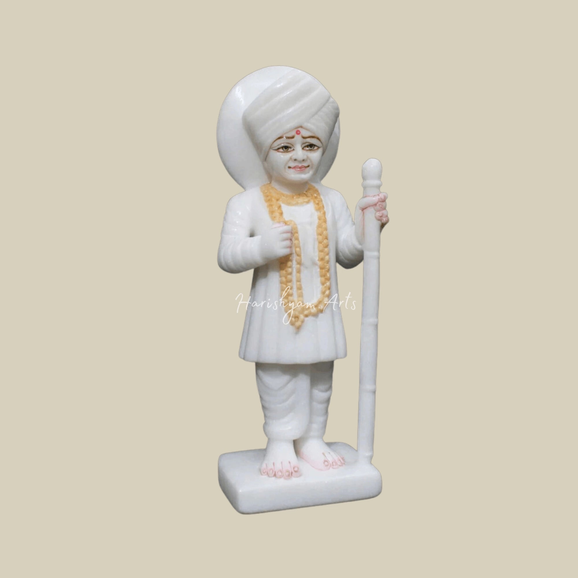 9 inches Small Jalaram Bapa Statue for Temple4