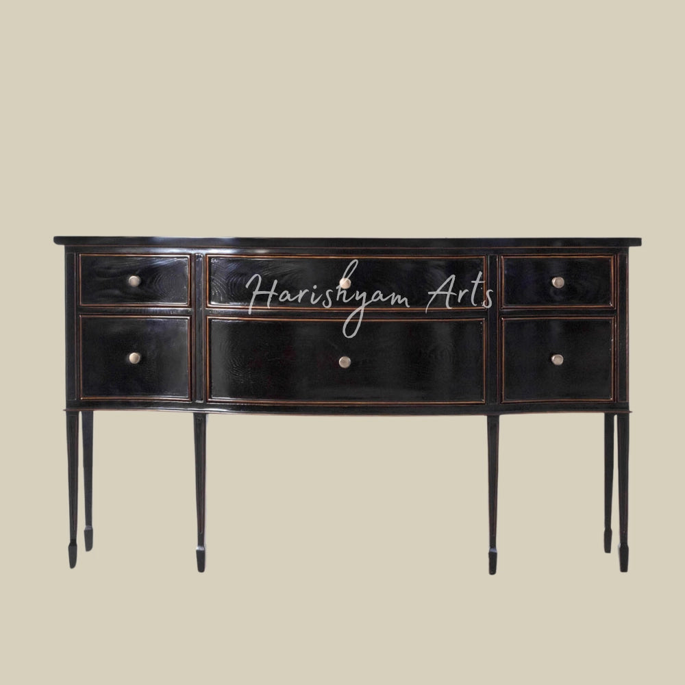 Antique Midnight Finish Chest of Drawers