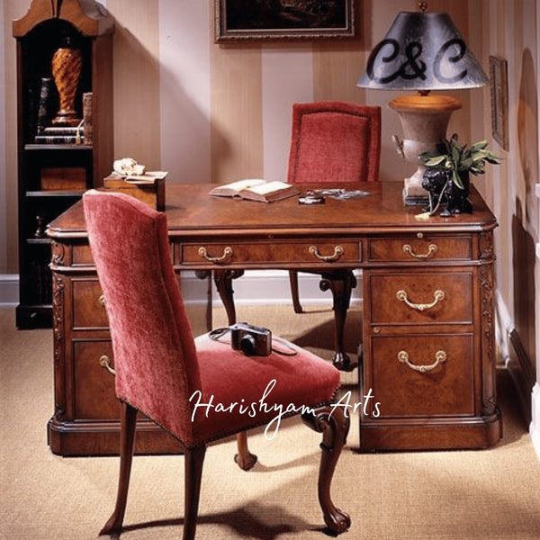 Aristocrat Legacy Executive Desk Set Designed for Grace and Authority