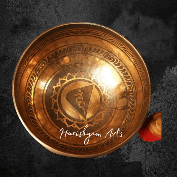 Artisan Tibetan Healing Singing Bowl for Yoga and Relaxation