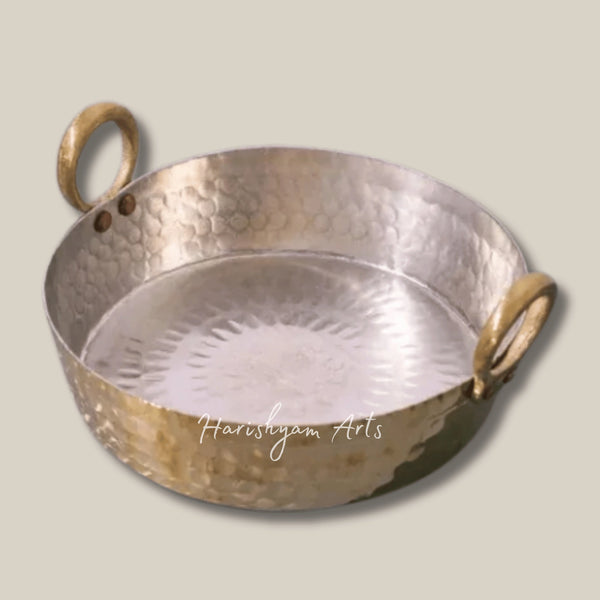 Authentic Brass Frying Pan for Jalebi and Sweets