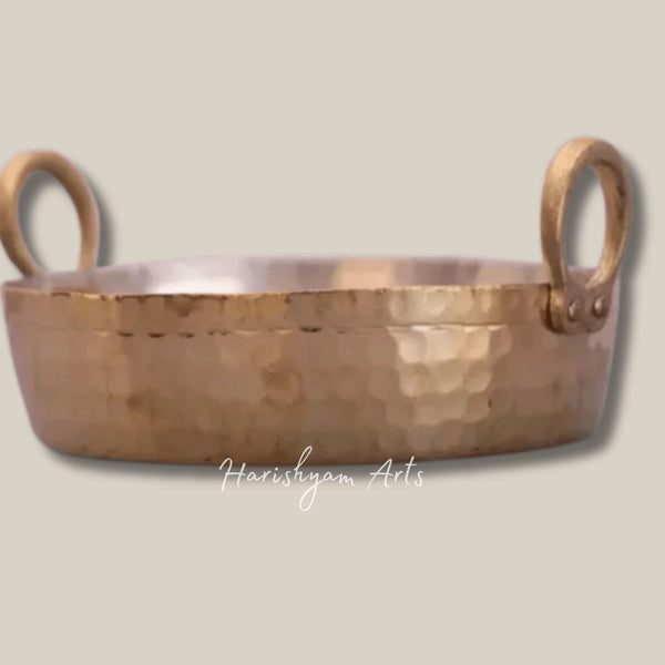 Authentic Brass Frying Pan for Jalebi and Sweets