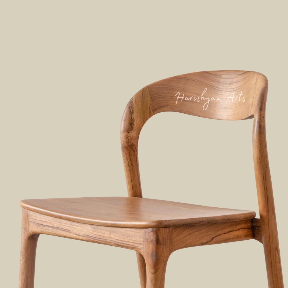 Bar Chair in Natural Teak Finish