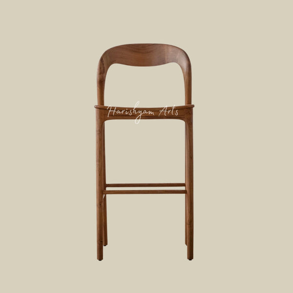 Bar Chair in Natural Teak Finish