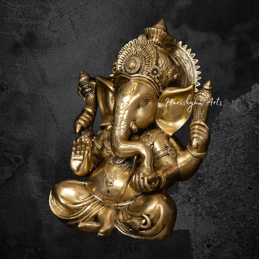 Brass Ganpati Statue