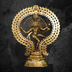 Natraj Brass Statue 30"