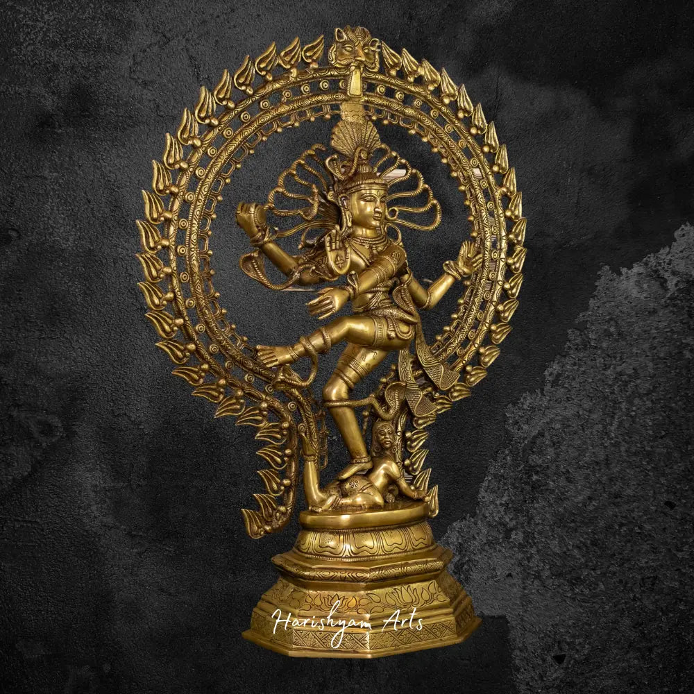 Natraj Brass Statue 30"