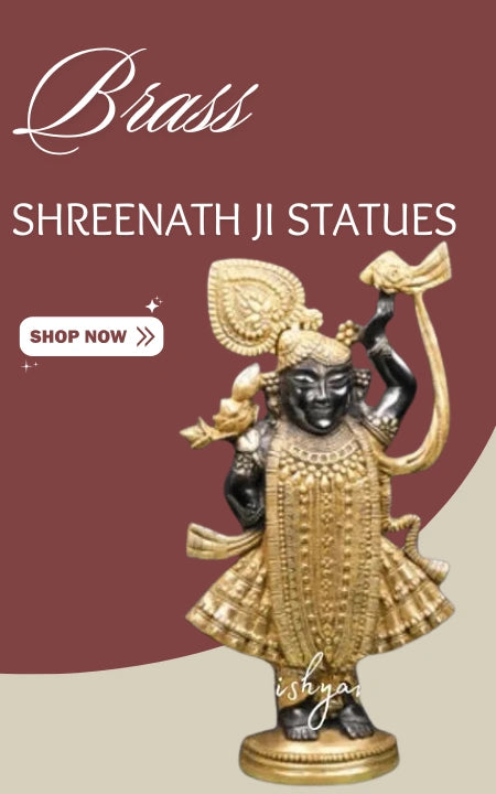 Brass Shreenath Ji Statues
