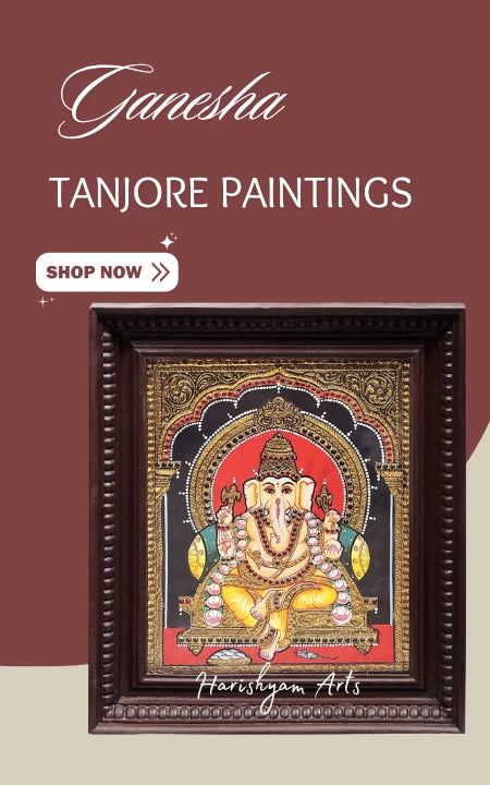 Ganesha Tanjore Painting