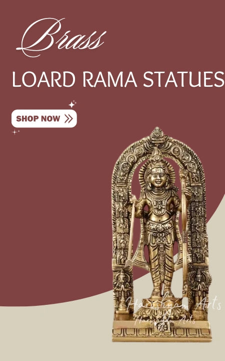 Brass Lord Rama Statue