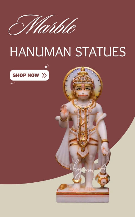 Marble Hanuman Statues