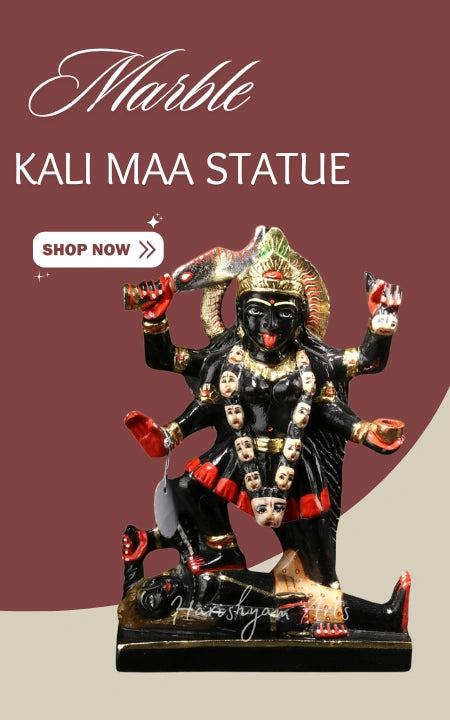 Marble Kali Maa Statue