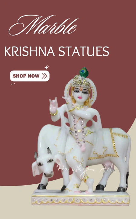 Marble Krishna Statues