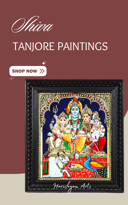 Shiva Tanjore Painting