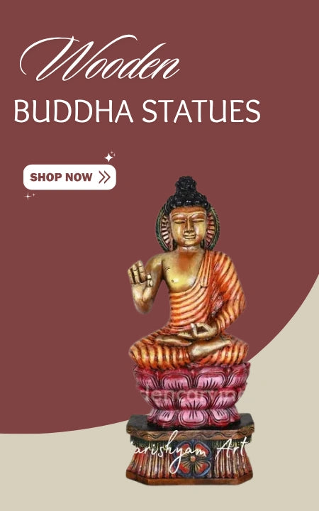 Buy Wooden Buddha Statues in Odisha
