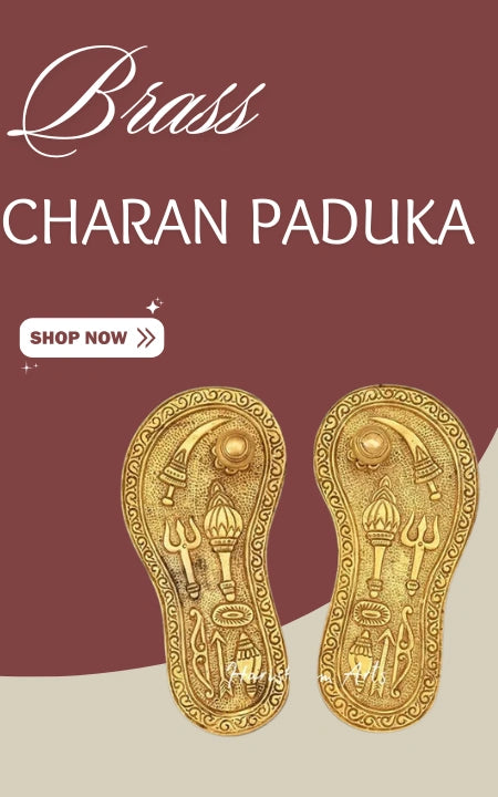 Brass Charan Paduka