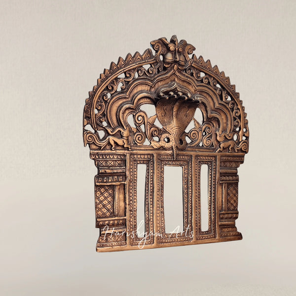 Classic Antique Style Handcrafted Brass Prabhavali Decor
