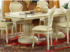 Classic Ivory 7-Piece Dining Room Set