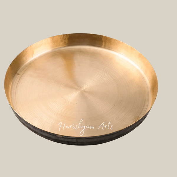 Classic Kansa Thali Plate for Everyday and Festive Meals