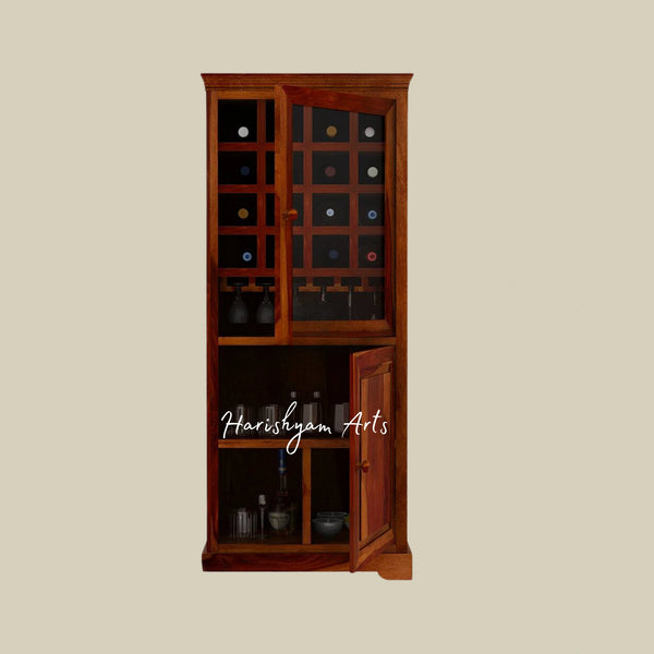 Contemporary Wooden Bar Cabinet