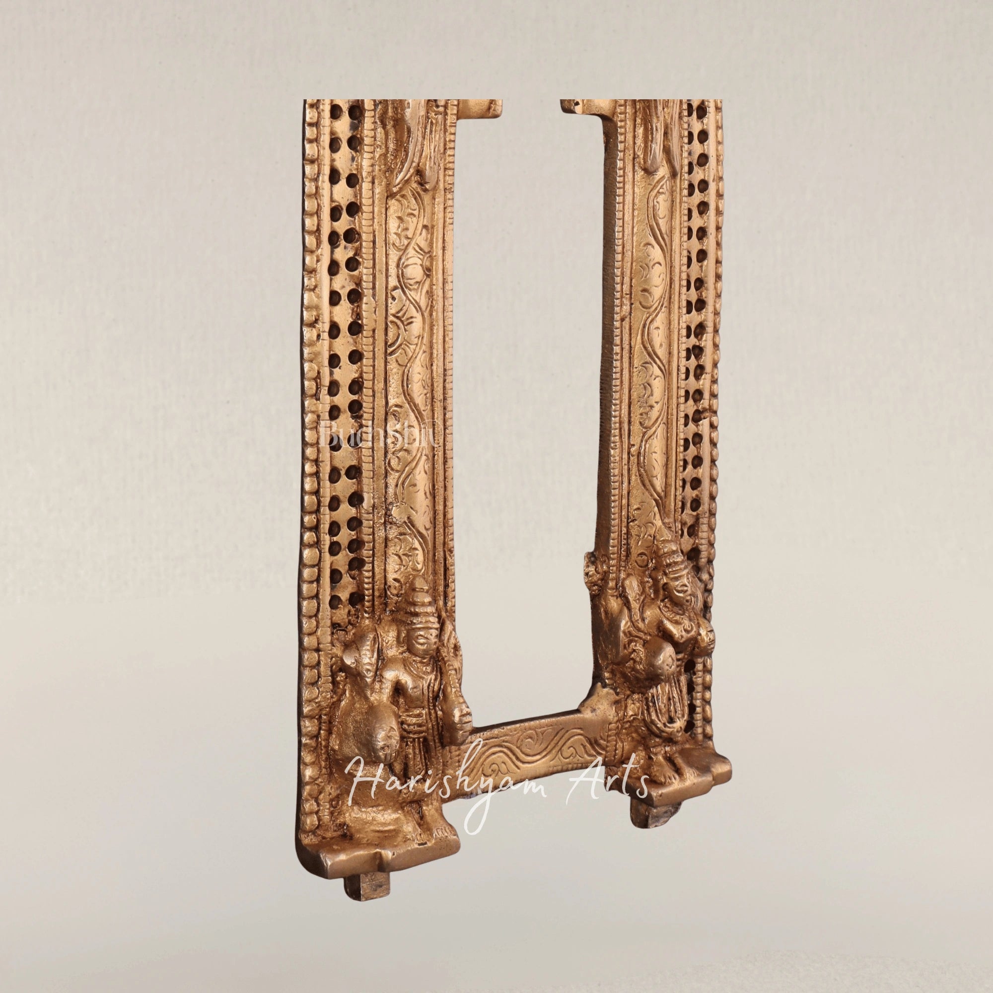 Elegant Brass Prabhavali Wall Hanging with Detailed Craftsmanship