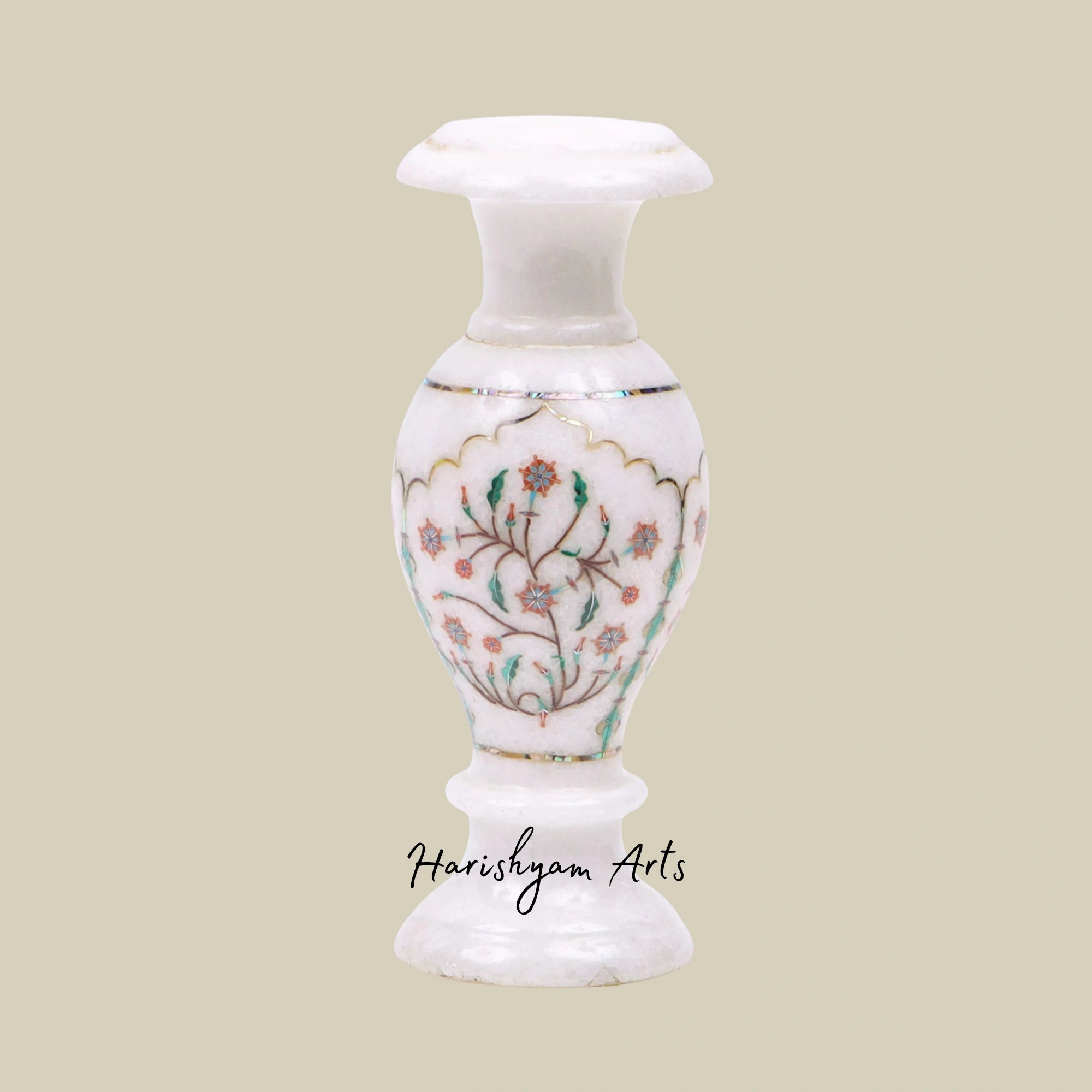 Elegant Decorative Vase – Perfect Marble Accent for Any Room