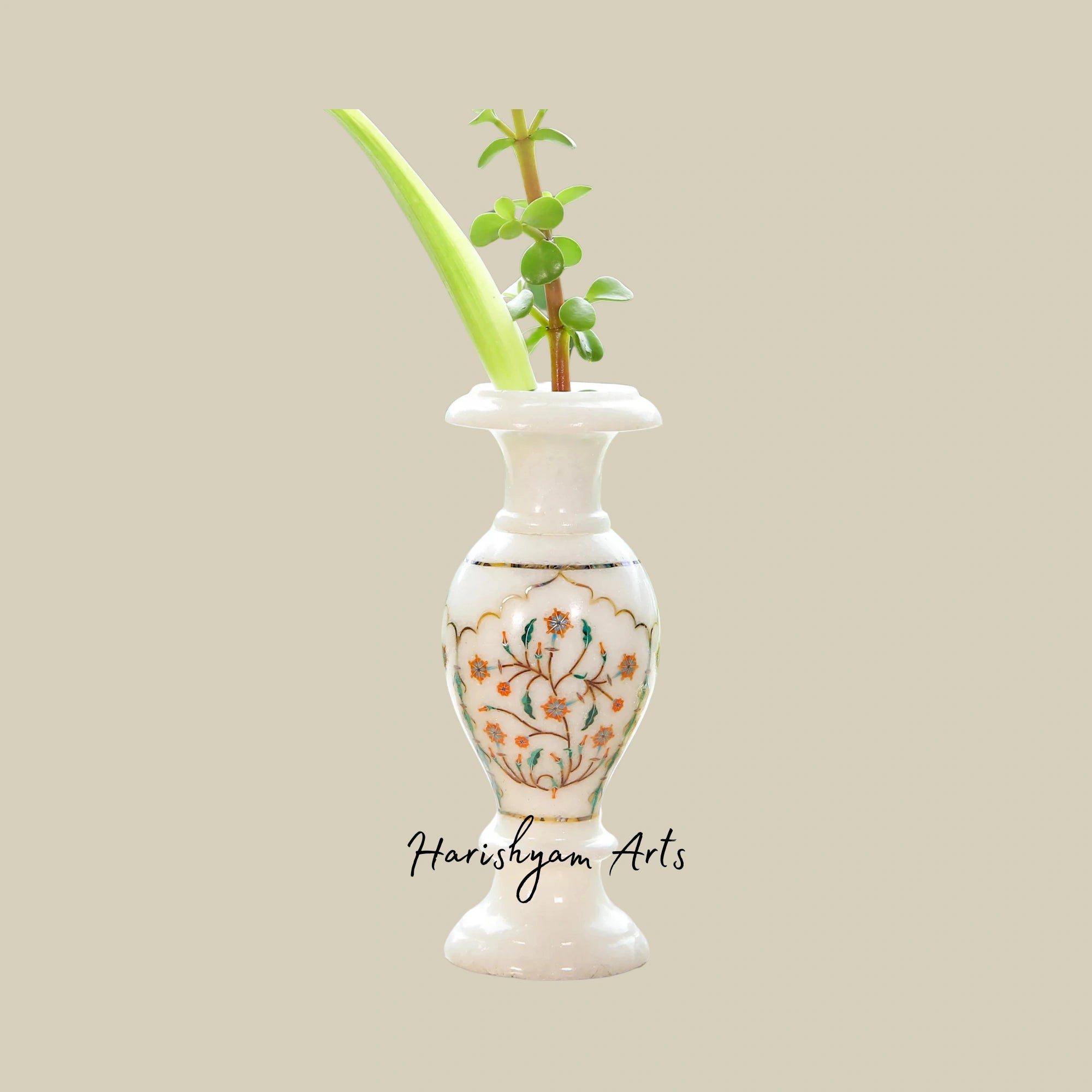 Elegant Decorative Vase – Perfect Marble Accent for Any Room1