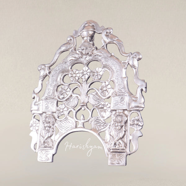Elegant Silver Plated Brass Prabhavali Decorative Hanging