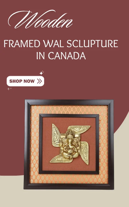 Buy Wooden Framed Wal Sclupture IN Canada