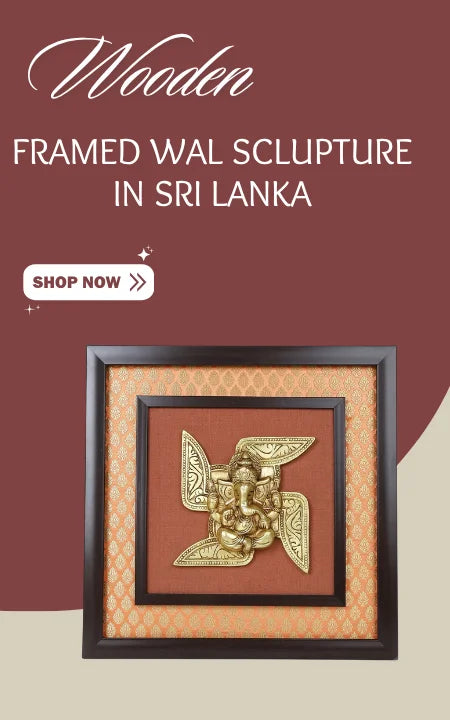 Buy Wooden Framed Wal Sclupture IN Sri Lanka