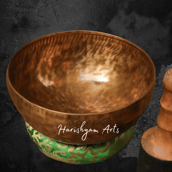 Full Moon Energy Singing Bowl Handmade for Mindful Living