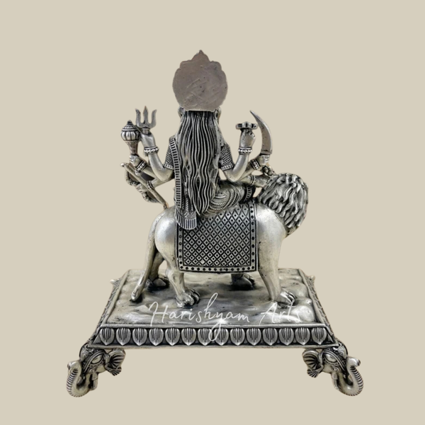 Goddess Chamundeshwari Sacred Deity Statue for Worship