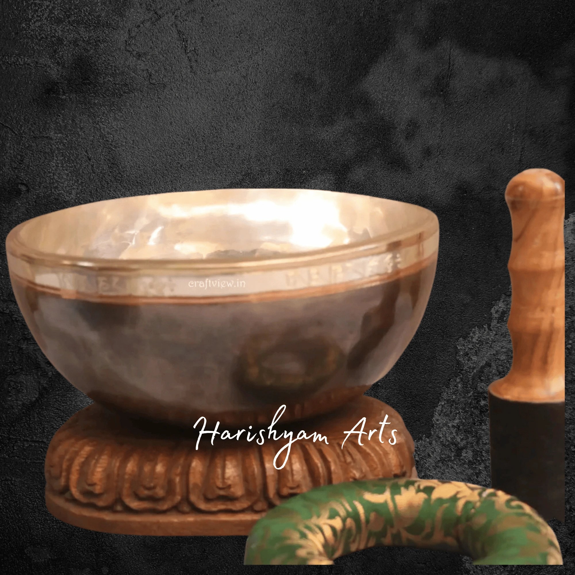 Handcrafted Spiritual Singing Bowl for Yoga and Zen Practice