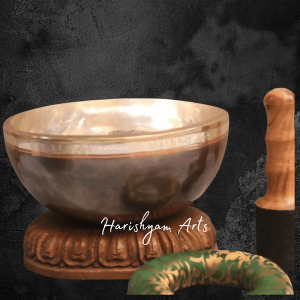 Handcrafted Spiritual Singing Bowl for Yoga and Zen Practice