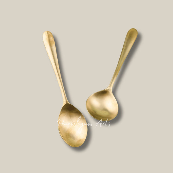 Kansa Large Tablespoon Set of 2 for Serving and Cooking