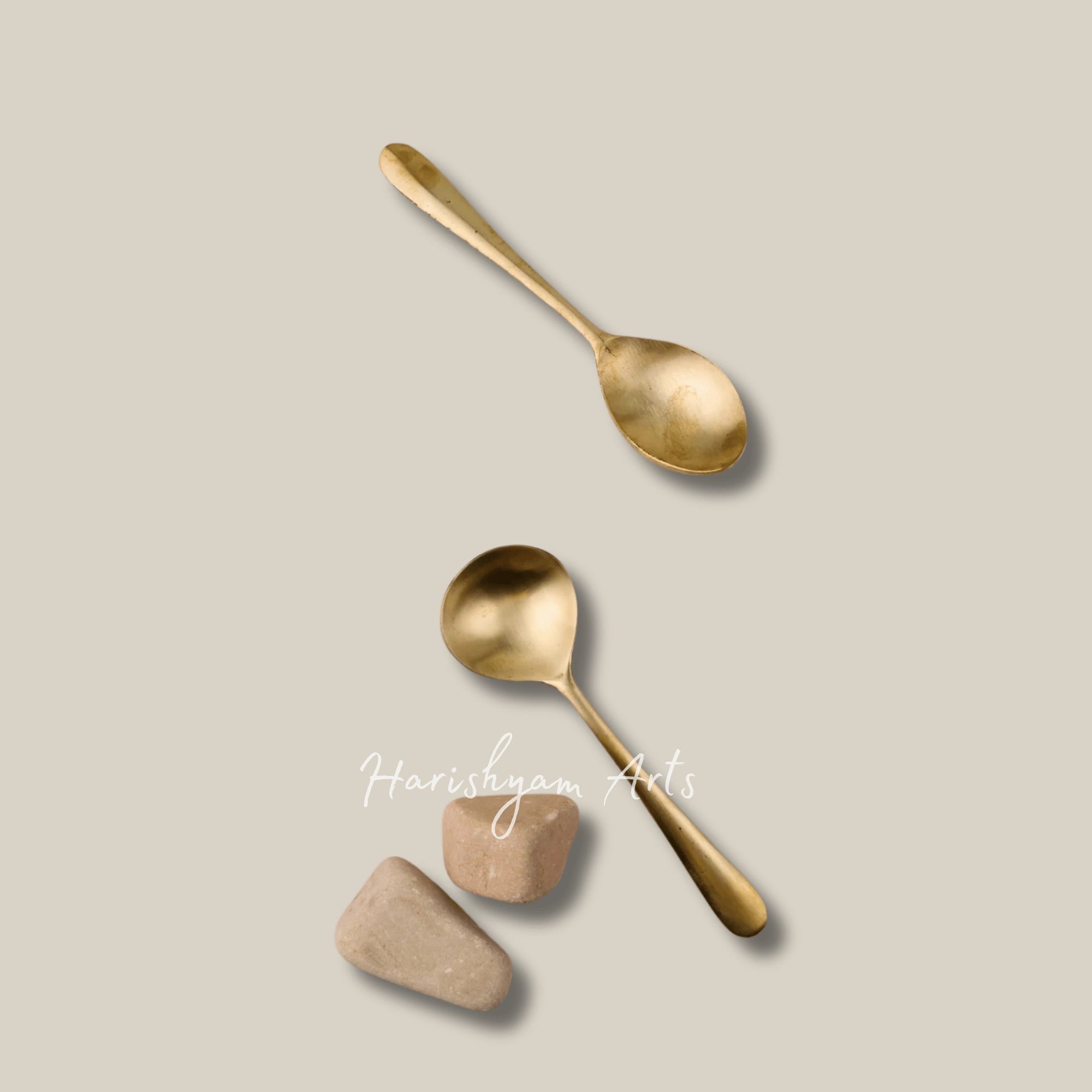 Kansa Large Tablespoon Set of 2 for Serving and Cooking