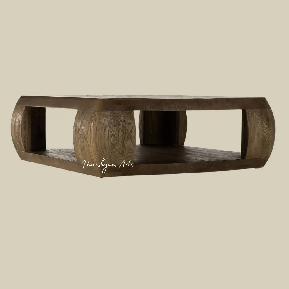 Kenmare's Rustic Elegance Coffee Table