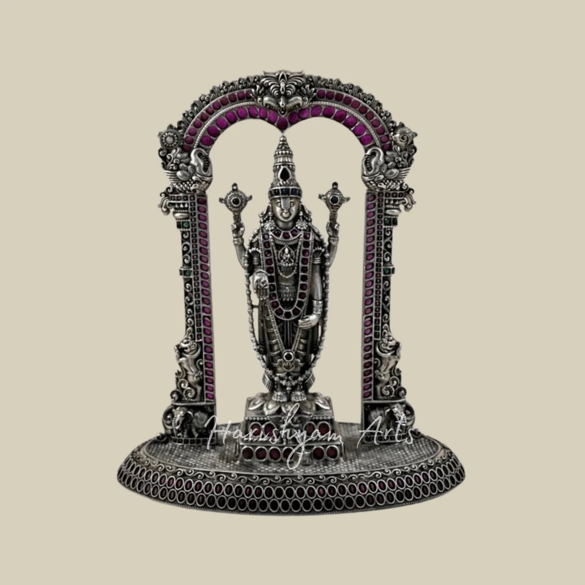 Lord Balaji Divine Blessings Elegant Gold Idol